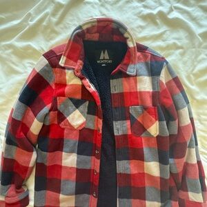 Men's Red Plaid Jacket